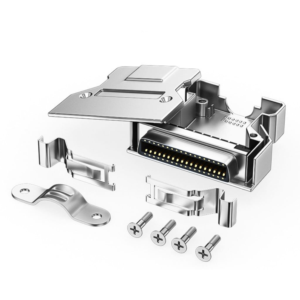 Multiple Style SCSI Female Connectors for Wiring with Copper Contacts ...