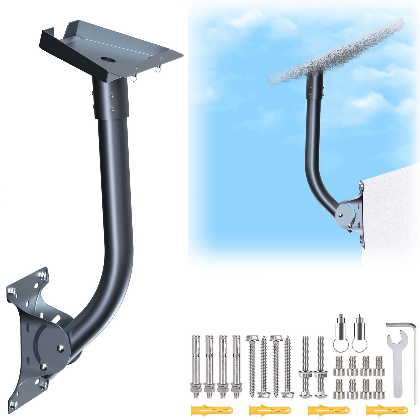 Multiple Surfaces Compatible Mount Support for Satellite Antennas ...