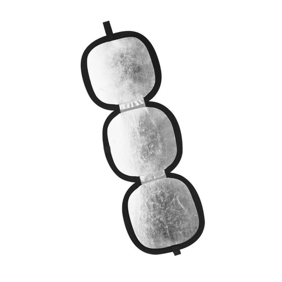 Multiple Surfaces Reflector with Black White and 18% Gray for Photography Lighting Control Exposure Adjustment and Portability