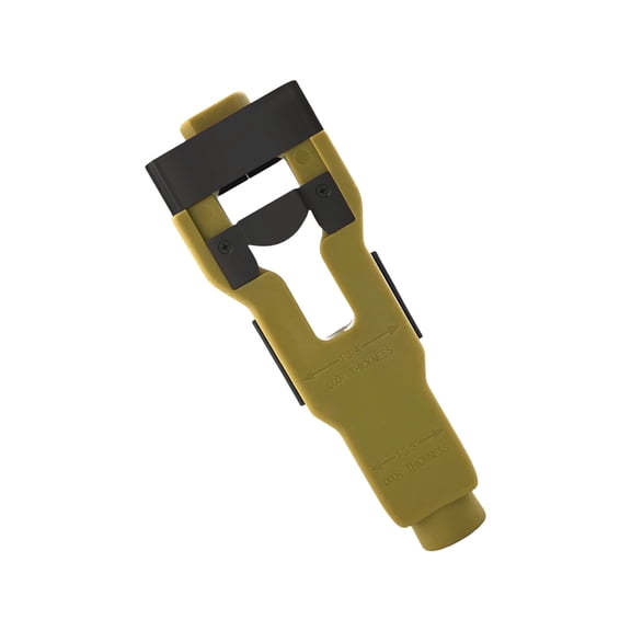 Multiple Thickness Compatible Mortise Tool For Door Latches Preparation In 1~3/4" And 1~3/8" Entry Door Systems