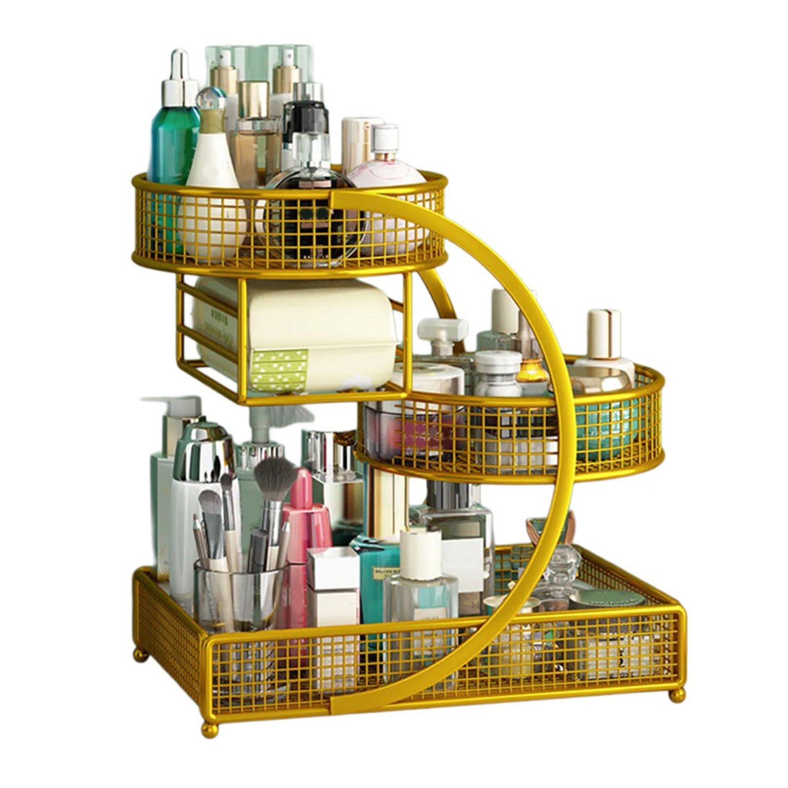 Multiple Tiers Countertop Rack Sturdy Metal Design Without Tool Need ...
