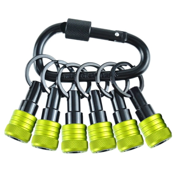 Multiple Use 1/4inch Hexagonal Shanks Screwdriver Bit Holders Set Sockets Organizers Simple Use for Mechanics & Enthusia