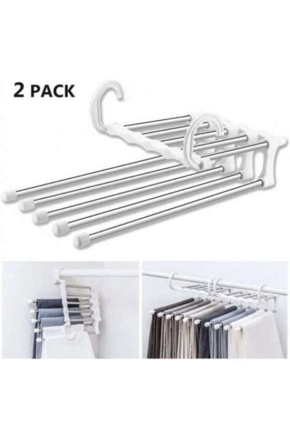 Multiple belts for pants, 2 slightly overlapping belts, magic storage of multi-belts, foldable travel belt