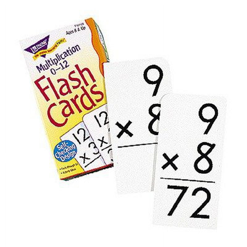 Multiplication 0-12 Flash Cards