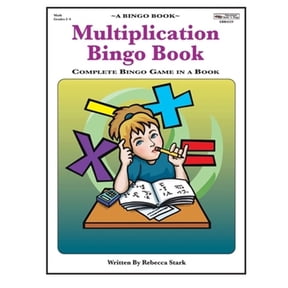 Pre-Owned Multiplication Bingo Book: Complete Bingo Game in a Book