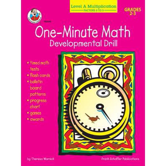 Pre-Owned One minute math Level A Multiplication: Factors 0 to 5 (Paperback) 0764703951 9780764703959