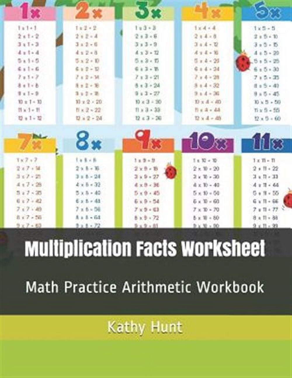 Multiplication Facts Times Table: Multiplication Facts Worksheet: Math ...