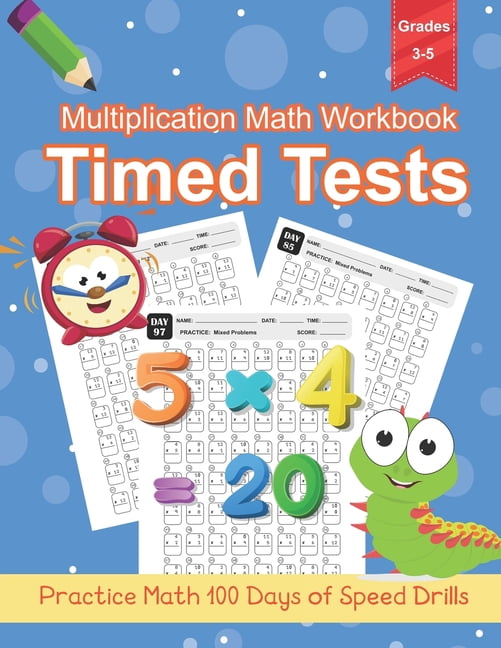 Multiplication Math Workbook Grade 3-5: 100 Practice Pages for ...