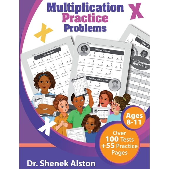 Multiplication Practice Problems, (Paperback)