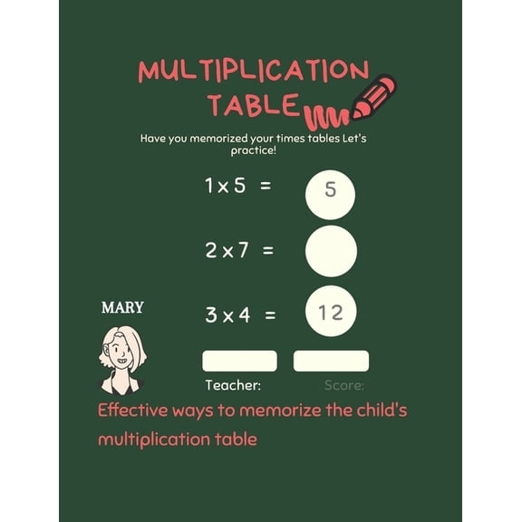 Multiplication Table 2020: Multiplication Table for Kids 2020 > The simplest and most beautiful methods for teaching your child > Your child mastered the multiplication table within two ... Grades 3-5