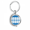 thumbnail image 1 of Multiplication Table Number Study Math Rotating Keychain Metal Keyring Holder, 1 of 2