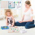 thumbnail image 1 of Multiplication Tables Puzzle Toy, Math Learning Education Tool, Elementary School Teaching Aid Toy, Multiplication Mnemonics Game Set, Interactive Parent Child Gift Toy, 1 of 9