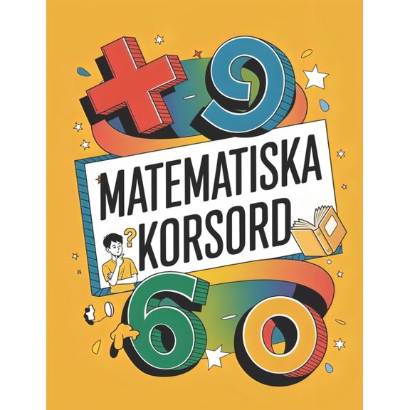 Multiplikation, Division, Addition och Subtraktion Matematikspel: Utbildande Matematikpusselbok för Barn och Vuxna Matem, (Paperback)