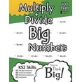 thumbnail image 1 of Pre-Owned Multiply and Divide Big Numbers: (Answer Key Included) KS2 Workbook - Multi-Digit Multiplication & Long Division √¢‚Ç¨‚Äú 100 Pages of Maths Practice ... Digit, Paperback, 1 of 1