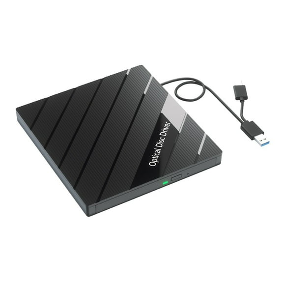 Multiports USB Type C External Optical Drive for Broad Device Compatibility