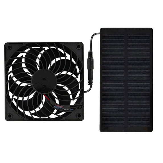 Multipurpose Solars Power Exhaust Fan 0.8W 4V Easy Installion for Outdoor Camping and Green Energys Ventilation