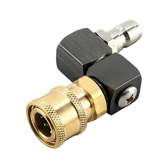 Multipurpose 1/4 Inch Adjustable Brass Swivels Garden Sprinkler Head For Multiple Angles Lawns And Garden Watering Use