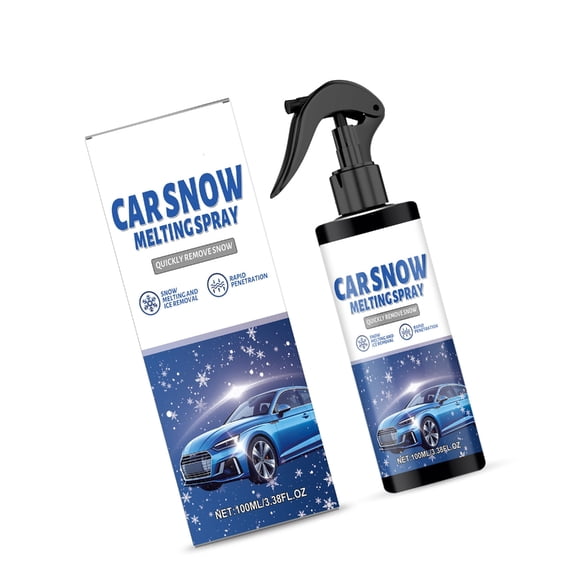 Multipurpose 100ml Defrosting Sprayer Prevents Ice Buildup On Vehicle And Home Glass Panels