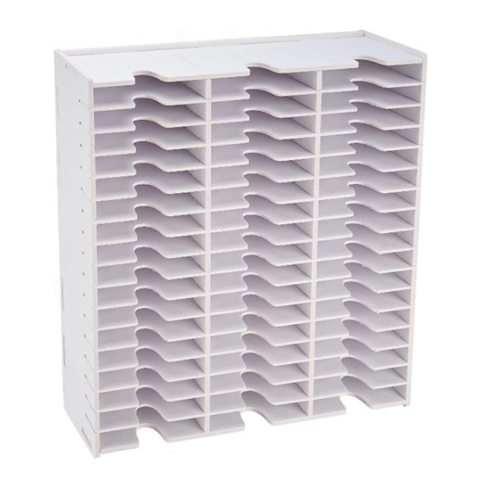 Multipurpose 18/36/51/60 Grids Plastic Stamp Holder Rack Accessory with ...