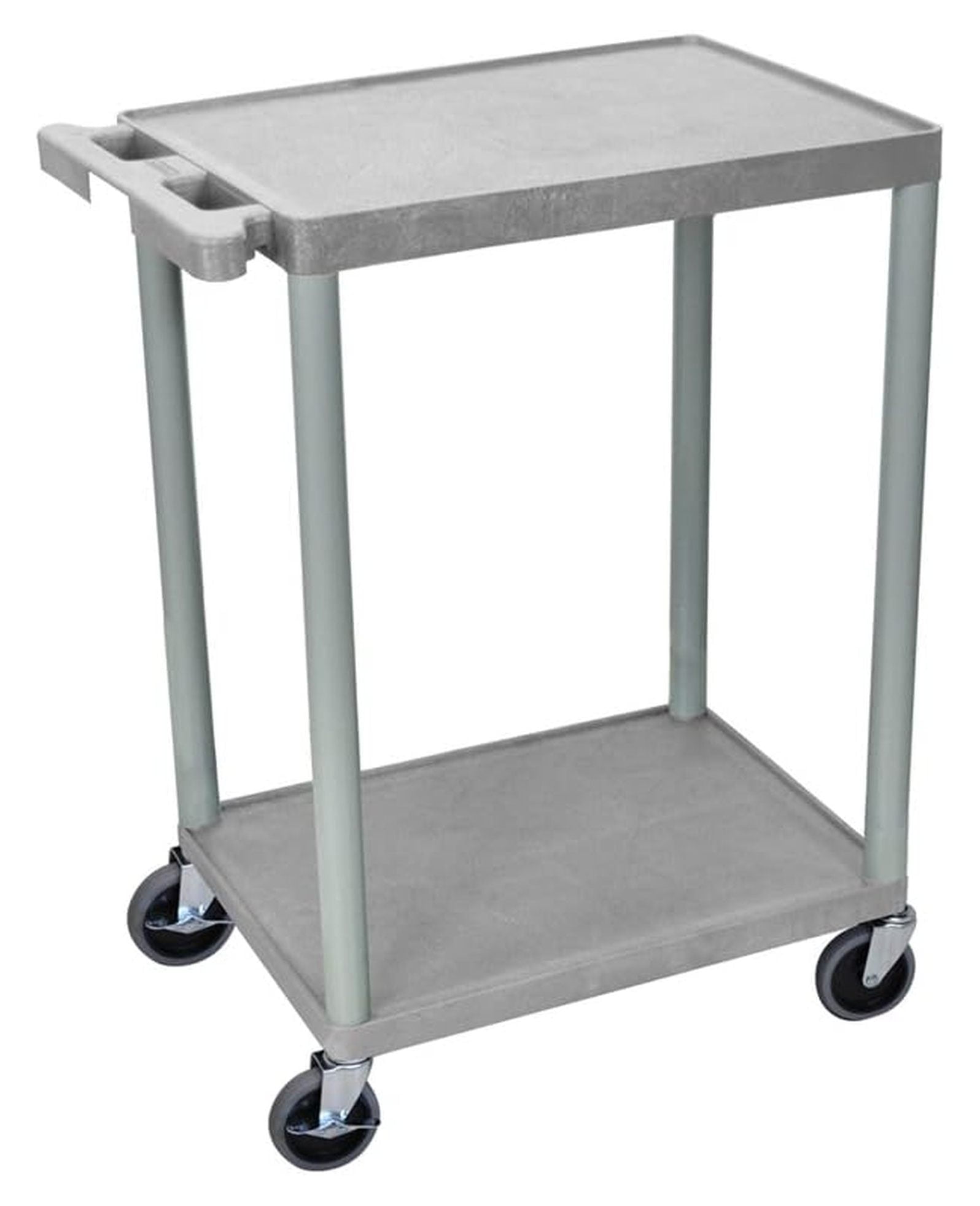 Multipurpose 2 Shelf Cart - Gray