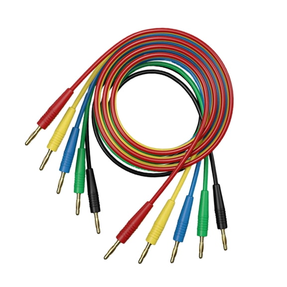 Multipurpose 2Mm Banana Plugs wire High Flexibility Cable Stable 2Mm Banana Plugs Leads for Testing Equipment