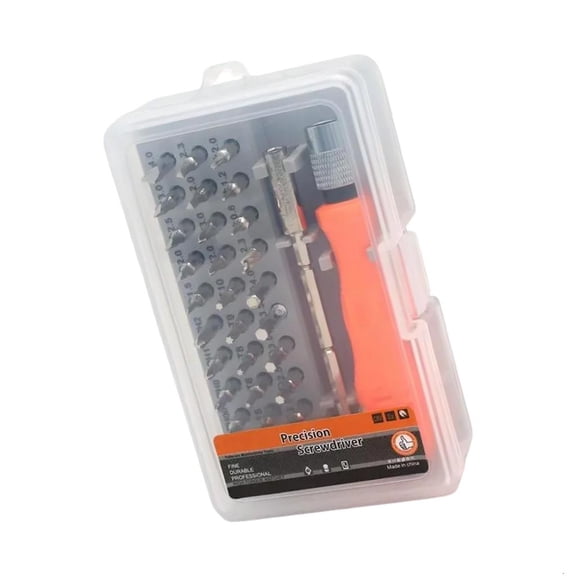 Multipurpose 32 Piece Screwdriver Kit Featuring Magnetic Tip For All Repair Need