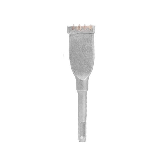 Multipurpose 32mm 4 Tooth Hammer Drill Chisel For Construction Demolitions And Masonry Work With Round Shank