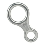 Multipurpose 35KN Fig 8 Belay Device, Aluminum Climbing Descender Suitable for Outdoor Recreation, Supports 8-13mm Rope
