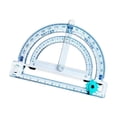 thumbnail image 1 of Multipurpose 4-in-1 Protractor with Adjustable Round Ruler Measurement for Engineering Students Drafting, 1 of 7