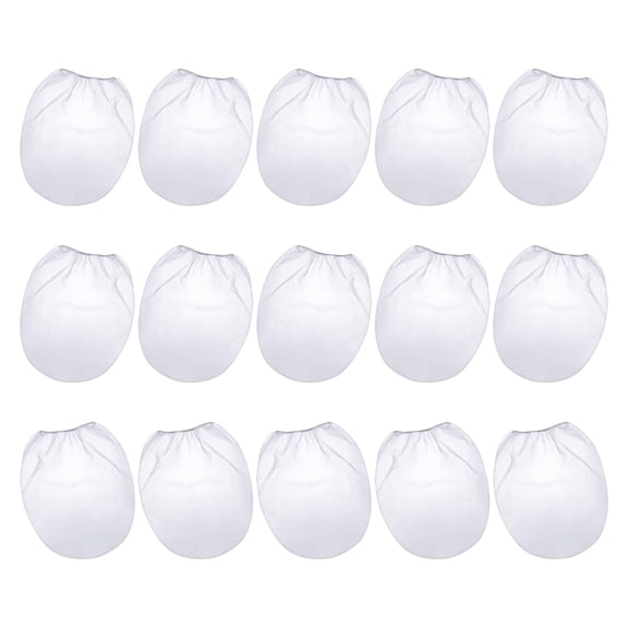 Multipurpose 5 Gallon Paint Filter Bags Pack Of 15 250 Micrometer Polyester Meshing Elastic Opening Gardening Brewing Use