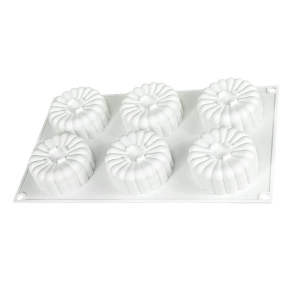 Multipurpose 6 Cavity Daisies Silicone Cake Daisies Baking Food Safe Silicone Crafting Tool For Home Cooks