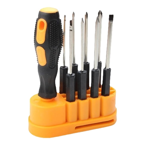 Multipurpose 8 in 1 Screwdriver Set with Magnetic Heads and Ergonomic Handle Design for Easy Handling and Efficiency