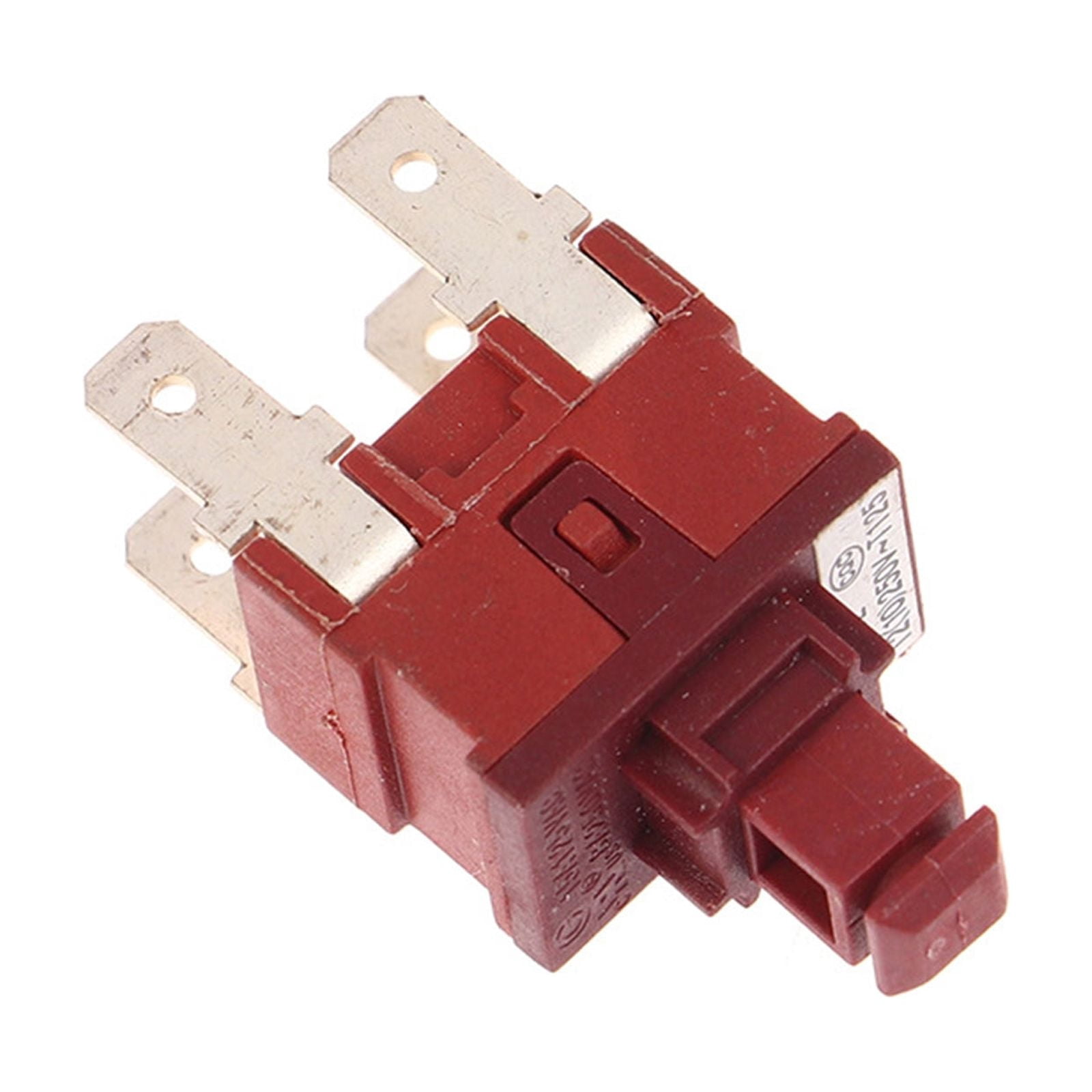 Multipurpose 8A 250V Push Button Switches P12-2 Auto Locking 4 Pin ...