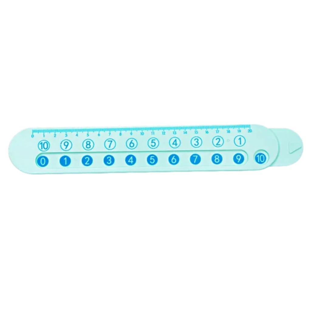 20cm Math Mathematics Ruler Addition Subtraction Measuring Tool For ...