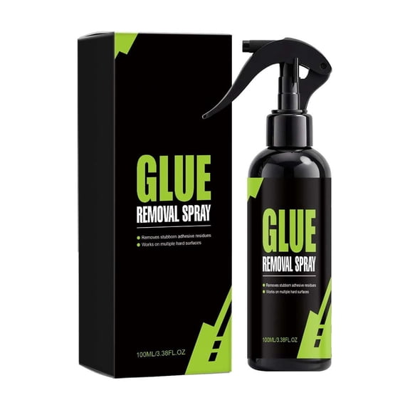 Multipurpose Adhesive Cleaner Spray 3.4oz - Sticker and Glue Remover for Hard Surfaces, Automotive and Household Use