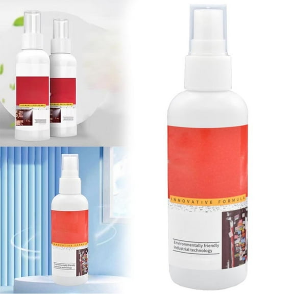 Multipurpose Adhesive Remover All Purpose Glue Spray Car Sticker for Label Wall Removal Agent(100ml),Orange,15cm