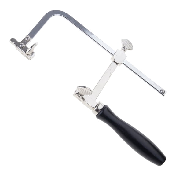 Multipurpose Adjustable Hacksaw Ergonomic Handle With Steel Blade For Cutting Tasks Craftsmen Metal Work