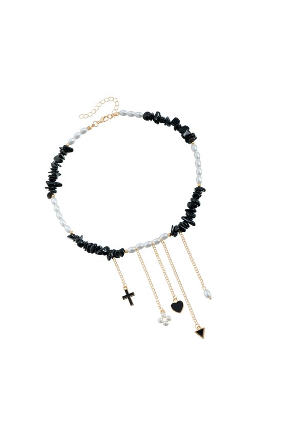 Multipurpose Adjustable Pearls Heart Necklace Ideal for Daily Wear and Adding A Touch Of Elegant Charm Designs