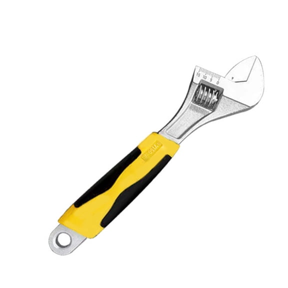 Multipurpose Adjustable Spanner With Clear Marking And Flexible Jaw Suitable For Different Size Of Nut