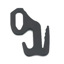 Multipurpose Aluminum Alloy Hook Tight Rope Buckle Flexible Rope Tightening Mechanism Rope Tightener Easy to Use