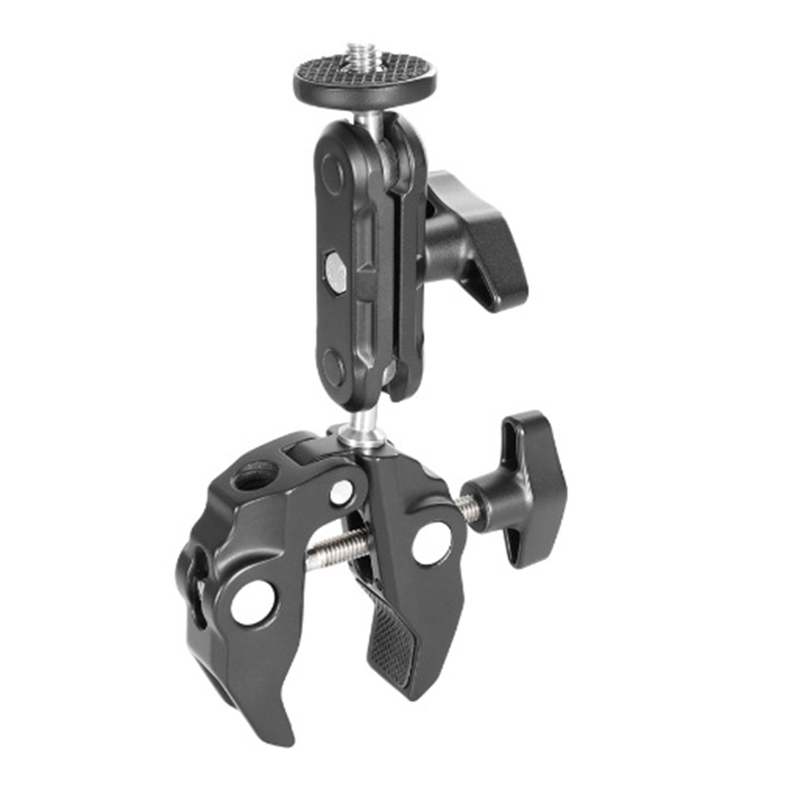 Multipurpose Aluminum Camera Accessory Clamp With Locking Knob For LED ...