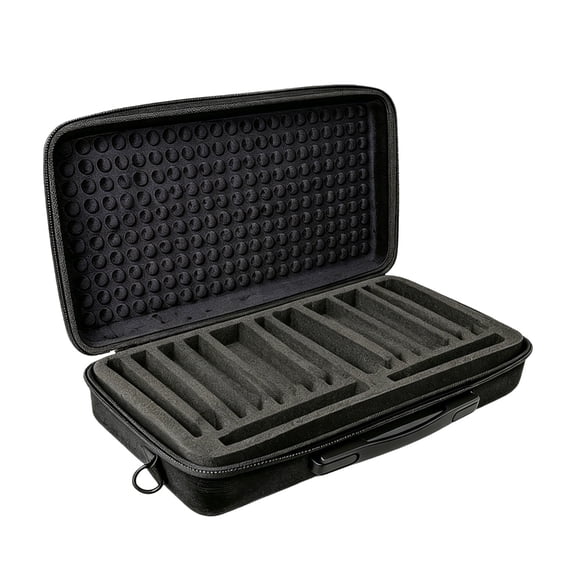Multipurpose Anti Scratch Phone Holder Storage Pouches For 20 Smartphones Ideal For Studio Broadcasting Carrying Case