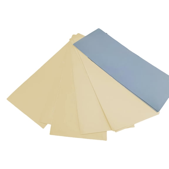 Multipurpose Assorted Grit Sandpaper 9x3.6 Inch 5 Sheets Multi Purpose Abrasive Paper For Metal Crafts Polishing