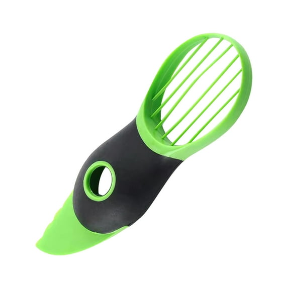 Multipurpose Avocado Tool, All-In-One & Stainless Steel Kitchen Gadget For Peeling, Splitting, Coring, Slicing Avocados & Dragon Fruit, Lightweight & Portable Fruit Prep