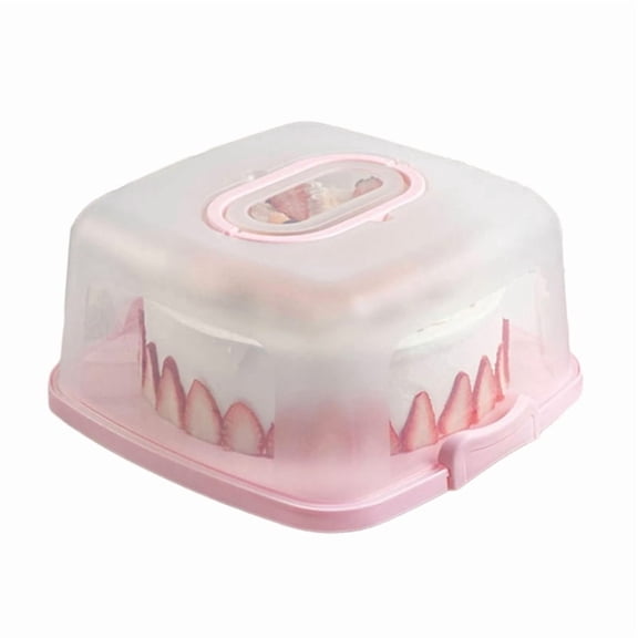 Multipurpose Bakery Storage Container Clear Lid Ideal For Cupcakes Cookie