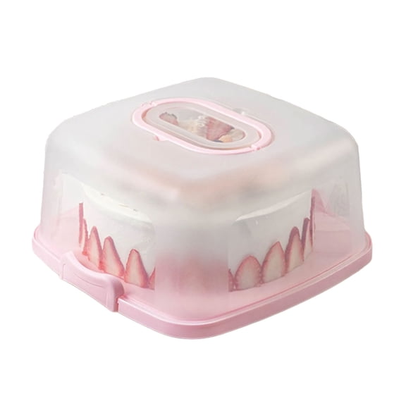 Multipurpose Bakery Storage Container Clear Lid Ideal For Cupcakes Cookie