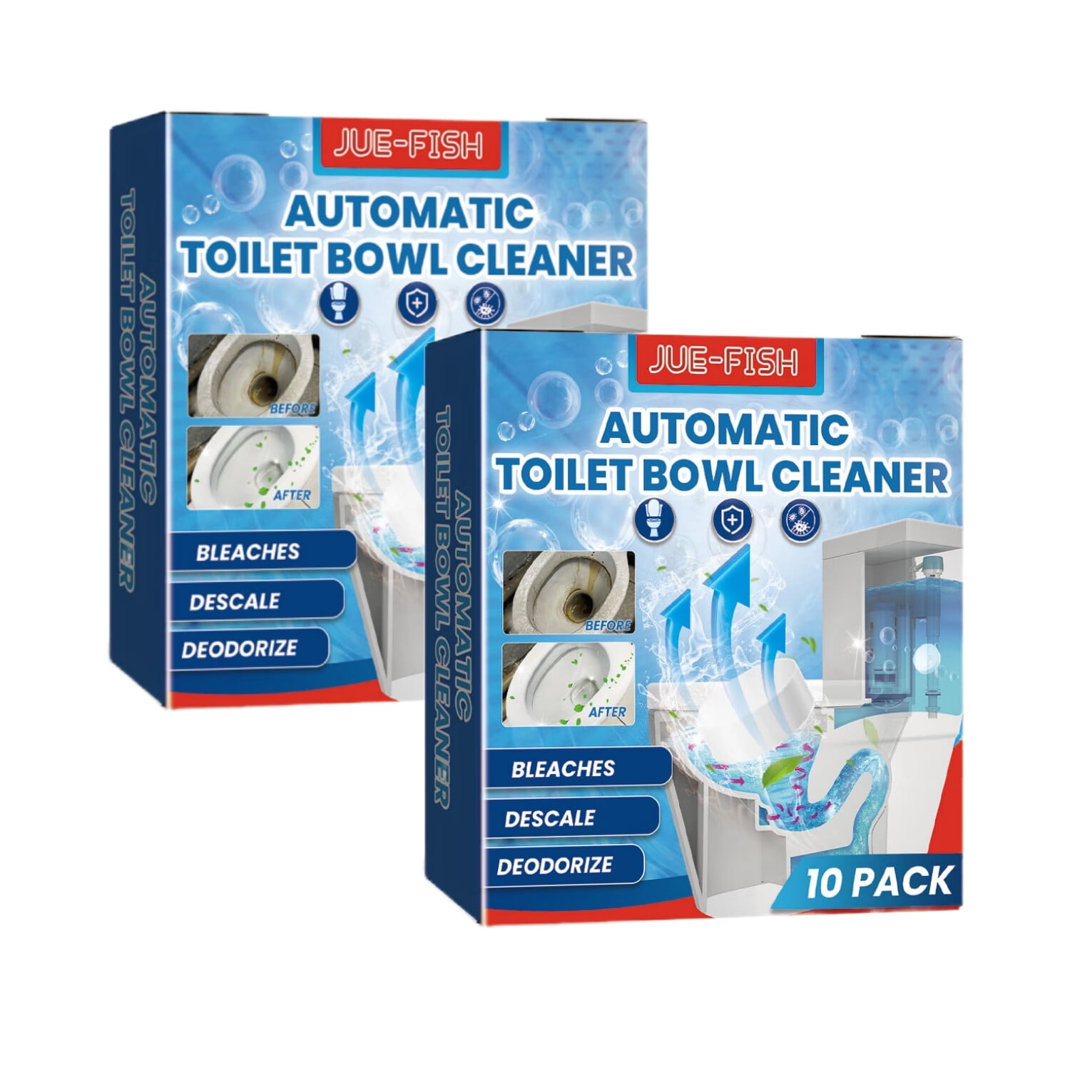 Multipurpose Bathroom Cleaners, 20 Pack Commercial & Household Toilet