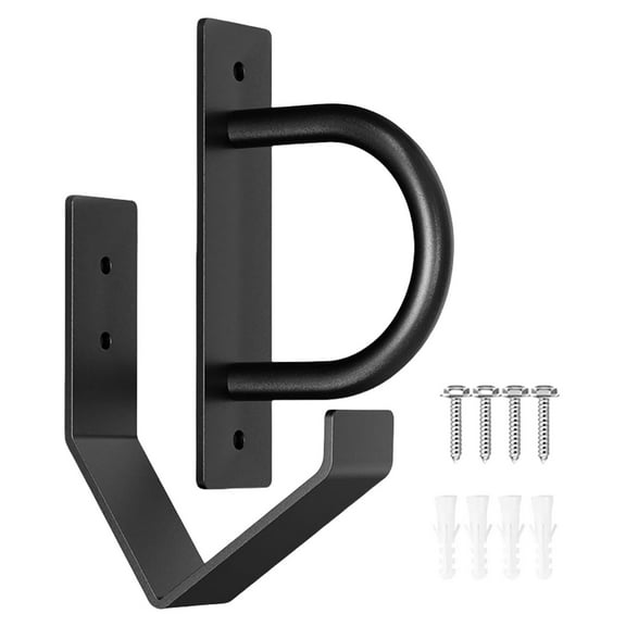 Multipurpose Battle Rope Wall Mount Set With Anchors And Storage Hook For Home Gyms Organization And Space Saving