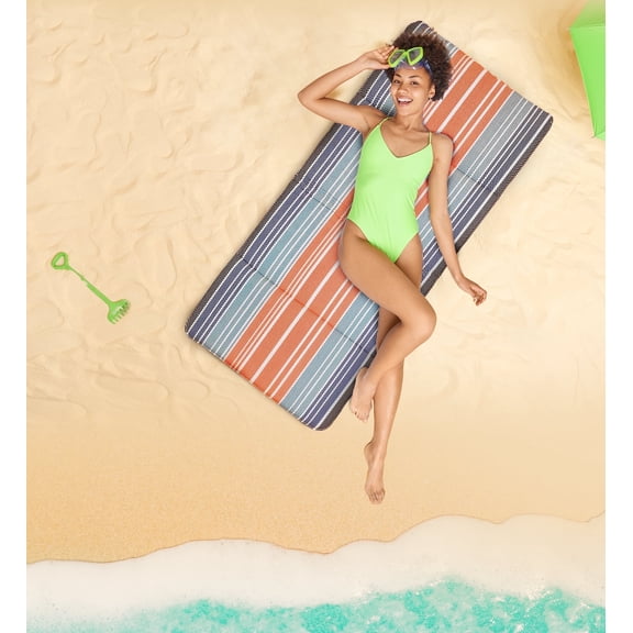 Multipurpose Beach Pad, Mat, Blanket, Beach Towel, Pool,  Exercise , Yoga , Pet Bed, Gardening, Picnic