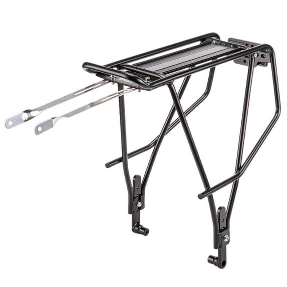 Multipurpose Bike Cargo Rack Sturdy Aluminum Construction for Most Bikes
